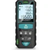 Télémètre Laser 50m, Mileseey By 2 Niveaux à Bulle Mètre Laser Numérique ±2mm Avec Rétroéclairage LCD & Affichage 4 Lignes, IP54 Distance Surface Volume Mesure, Dragonne & 2 Piles Inclus