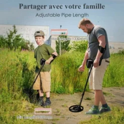 Détecteur De Métaux étanche Professionnel LEXLIFE - 4 Modes - 10'' Disque Etanche Avec Tige Réglable Pour Adultes Et Enfants - Noir 9 Détecteur De Métaux étanche Professionnel LEXLIFE - 4 Modes - 10'' Disque Etanche Avec Tige Réglable Pour Adultes Et Enfants - Noir -Promos Brico Forte Boutique 93931946 5