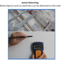 ST79 – Détecteur De Câbles, Détecteur De Profondeur De Fil Mural, Détecteur Numérique De Métaux, Scanner Mural Portable -Promos Brico Forte Boutique 93950140 3