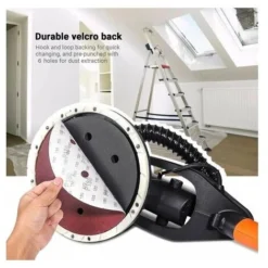 9-Inch/225mm 30PCS Disques De Ponçage à 6 Trous Pour Ponceuse De Cloison Sèche - ASD5A -Promos Brico Forte Boutique 93951412 4