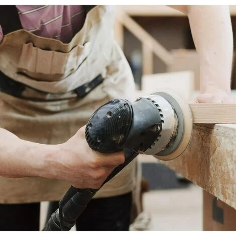 Plateau Ponceuse 150 Mm Avec Aspiration De Poussière - Filetage De Raccordement M8 - Remplacement Du Festool Plateau Ponceuse, Compatible Avec Le Ponceuse Excentrique 150mm Bosch Makita Etc. 5 Plateau Ponceuse 150 Mm Avec Aspiration De Poussière - Filetage De Raccordement M8 - Remplacement Du Festool Plateau Ponceuse, Compatible Avec Le Ponceuse Excentrique 150mm Bosch Makita Etc. – Image 5