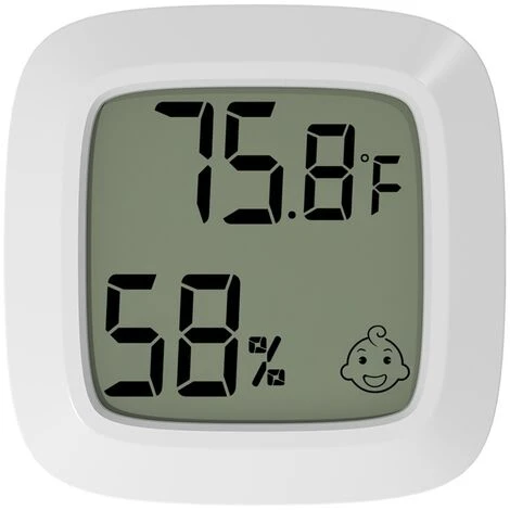 Lot De 2 Mini Thermomètres Hygromètres Numériques Intérieurs, Moniteur LCD Jauge D'humidité Avec Compteurs De Température Pour La Maison, Le Bureau, La Cuisine, La Cave, Le Réfrigérateur, Le Placard, 1 Lot De 2 Mini Thermomètres Hygromètres Numériques Intérieurs, Moniteur LCD Jauge D'humidité Avec Compteurs De Température Pour La Maison, Le Bureau, La Cuisine, La Cave, Le Réfrigérateur, Le Placard,