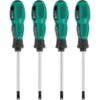 4pcs / Set Tournevis Embouts De Tournevis U Fourche Magnétique Vis Rainurée Conducteur CR-V Multi Function Tool Kit Main