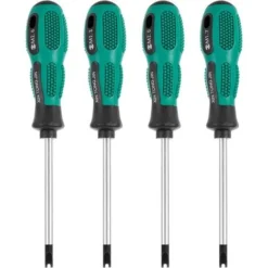 4pcs / Set Tournevis Embouts De Tournevis U Fourche Magnétique Vis Rainurée Conducteur CR-V Multi Function Tool Kit Main