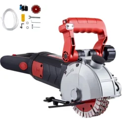 VEVOR Rainureuse Béton Machine De Découpe De Rainures Murales Rainure 41 Mm