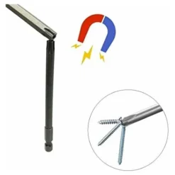 Embouts De Tournevis 21 Pièces, Embout De Vissage Magnetique 100mm Long, Torx T6-T40, Hexagonal 3mm-6mm, Phillips PH2, Plats 4mm-6mm, 1/4" Hex Tige, Acier S2 -Promos Brico Forte Boutique 95084829 3