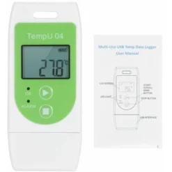 Thermomètre Enregistreur De Données Enregistreur De Température USB Multi-usage Enregistreur De Température Réutilisable Avec Capacité D'enregistrement De 32 000, Vert -Promos Brico Forte Boutique 95084845 3