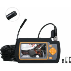 Camera 1080P Avec Un Diametre Exterieur De 8,5 Mm Et Un Endoscope Industriel Cable De 20 Metres De Long (batterie Au Lithium Integree De 2600 MAh, Longueur De Bobine De 20 Metres, Carte TF De 32 Go In