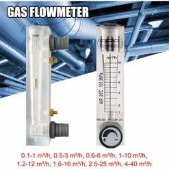 LZM - 15T Débitmètre Gaz / Liquide Avec Panneau De Vanne De Commande 4-40 M³/h -Promos Brico Forte Boutique 95377216 3