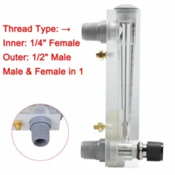 LZM - 15T Débitmètre Gaz / Liquide Avec Panneau De Vanne De Commande 0.1-1 M³/h -Promos Brico Forte Boutique 95377808 4
