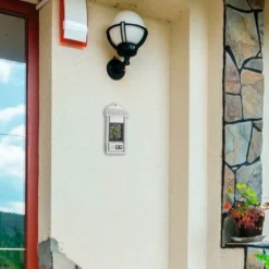 Blanc - Thermomètre Numérique Intérieur/extérieur 1 Pièce, Température Extérieure, Température Ambiante. -Promos Brico Forte Boutique 95442958 3