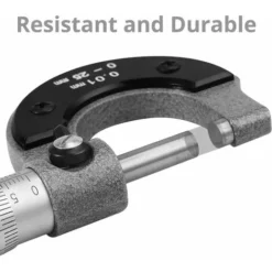 Micromètre Extérieur Précis Étrier Outil De Mesure Du Diamètre Extérieur Micromètre De 0 à 25 Mm Graduation De 0,01 Mm Pour La Réparation Automatique Et L'automobile -Promos Brico Forte Boutique 95821560 3