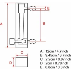 Régulateur De Gaz, Débitmètre 2 - 20lpm Avec Soupape De Contrôle D'oxygène, D'air Et De Gaz (lzq - 7 2 - 20lpm) -Promos Brico Forte Boutique 95841512 4