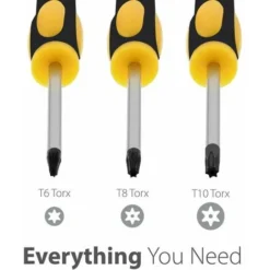 Kit Demontage PS4 PS3 PS5 Xbox One/360 Tournevis Tournevis étoile T6 T8 T10 -Promos Brico Forte Boutique 95858158 3