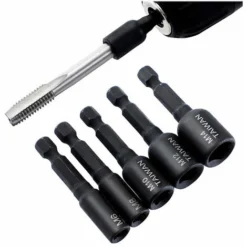 Tourne-écrous Magnétiques à Tige Hexagonale Pour Mandrin De Changement Plus Rapide  8Pcs -Promos Brico Forte Boutique 96318526 5