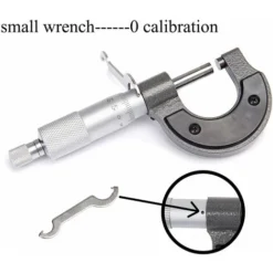 Micromètre　Mécanique Micromètre Extérieur De Plage 0-25 Mm, Résolution De 0,01 Mm(Métrique) -Promos Brico Forte Boutique 96338484 5