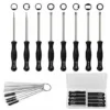 Coffret De Tournevis　8 Pcs Tournevis De Réglage De Carburateur Tournevis Pour Carburateur Nettoyage Moteur Réparation Convient à La Plupart Des Moteurs De 2 Cycles