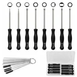 Coffret De Tournevis 8 Pcs Tournevis De Réglage De Carburateur Tournevis Pour Carburateur Nettoyage Moteur Réparation Convient à La Plupart Des Moteurs De 2 Cycles