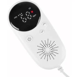 Ménage Doppler Fœtal Bébé Moniteur Cardiaque Prénatal Affichage LCD Fœtus-compteur Vocal Femme Enceinte Produit De Soin Quotidien -Promos Brico Forte Boutique 96499955 3