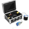 Caméra De Pêche Sous-marine 7 Pouces 1000TVL 30 LEDs IP68 Moniteur Couleur étanche 100-240V