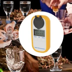 Réfractomètre Numérique Portable 0-90% Haute Précision Testeur Numérique BRIX Avec Grand écran LCD Réfractomètre De Concentration De Café étanche Pour Sucre, Bière, Vin, Fruits 7 Réfractomètre Numérique Portable 0-90% Haute Précision Testeur Numérique BRIX Avec Grand écran LCD Réfractomètre De Concentration De Café étanche Pour Sucre, Bière, Vin, Fruits -Promos Brico Forte Boutique 96906086 3
