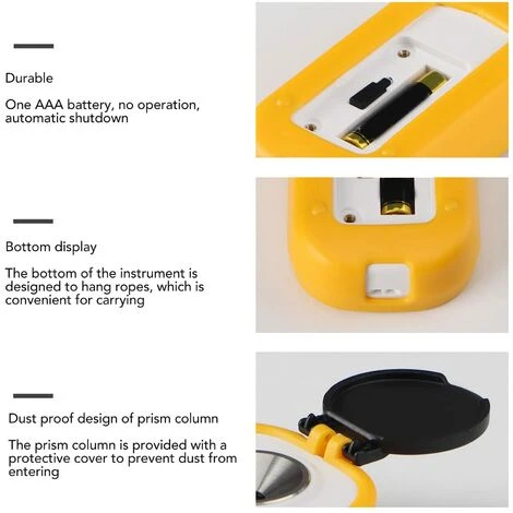 Réfractomètre Numérique Portable 0-90% Haute Précision Testeur Numérique BRIX Avec Grand écran LCD Réfractomètre De Concentration De Café étanche Pour Sucre, Bière, Vin, Fruits 5 Réfractomètre Numérique Portable 0-90% Haute Précision Testeur Numérique BRIX Avec Grand écran LCD Réfractomètre De Concentration De Café étanche Pour Sucre, Bière, Vin, Fruits – Image 5