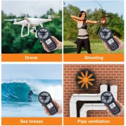 Anémomètre Numérique Anémomètre Manuel Vitesse Du Vent Refroidissement Du Vent Instrument De Mesure De La Température Du Vent 8 Anémomètre Numérique Anémomètre Manuel Vitesse Du Vent Refroidissement Du Vent Instrument De Mesure De La Température Du Vent -Promos Brico Forte Boutique 97244561 4