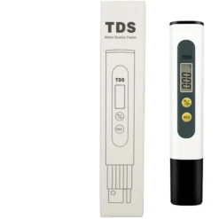 Testeur De Qualité De L'eau, Précis Compteur Mètre Et Stylo De Test De Avec LCD Rétro-éclairé Pour L'eau Potable, Hydroponie, Piscines, Aquariums (emballage En Carton Anglais)