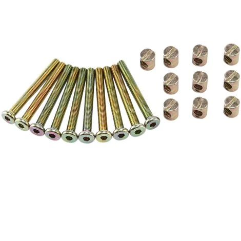 Vis A Hexagonale A Creuse Boulons Meubles Fourniture De Avec Filetage M6x55 MM Ecrous De Baril Ecrou De Meuble A Filetage Croises Pour Les Lit Les Chaises Et Les Lits De 1 Vis A Hexagonale A Creuse Boulons Meubles Fourniture De Avec Filetage M6x55 MM Ecrous De Baril Ecrou De Meuble A Filetage Croises Pour Les Lit Les Chaises Et Les Lits De