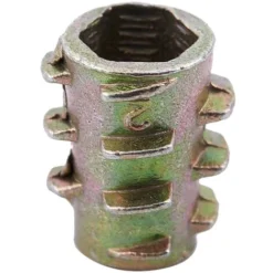 Vis En Alliage De Zinc à Six Pans Creux M4X10 Dans L'éCrou à Insert Fileté 50 -Promos Brico Forte Boutique 97346102 2