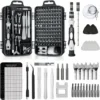 138 En 1 Mini Set Tournevis Precision Kit Tools Petit Boite Tournevis Torx Informatique Demontage PC Portable Pour MacBook,iPhone,Réparation,Lunettes,Bricolage,Montre,Smartphone
