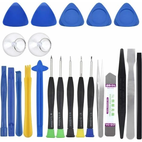 Kit Complet D'outils, 22 En 1 Kit Reparation Smartphone, Professionnel Jeu De Tournevis De Précision, Kit D'outils D'ouverture De Téléphone Compatible Avec Réparation D'appareils électroniques 1 Kit Complet D'outils, 22 En 1 Kit Reparation Smartphone, Professionnel Jeu De Tournevis De Précision, Kit D'outils D'ouverture De Téléphone Compatible Avec Réparation D'appareils électroniques