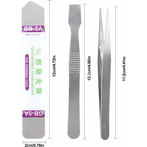 Kit Complet D'outils, 22 En 1 Kit Reparation Smartphone, Professionnel Jeu De Tournevis De Précision, Kit D'outils D'ouverture De Téléphone Compatible Avec Réparation D'appareils électroniques 4 Kit Complet D'outils, 22 En 1 Kit Reparation Smartphone, Professionnel Jeu De Tournevis De Précision, Kit D'outils D'ouverture De Téléphone Compatible Avec Réparation D'appareils électroniques – Image 4