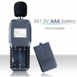 Decibelmetre - Tilswall Sonomètre Portable Sonomètre Numérique - Plage 30-130 DB (A) Db Mètre, Niveau De Bruit, Testeur De Surveillance Décibels -Promos Brico Forte Boutique 97544197 4