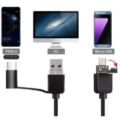 Caméra D'inspection Endoscope Endoscope Sans Fil Caméra D'inspection WiFi Endoscope HD 1200P étanche IP68 Serpent Tube Caméra Cable Semi-rigide Pour IOS 7 Caméra D'inspection Endoscope Endoscope Sans Fil Caméra D'inspection WiFi Endoscope HD 1200P étanche IP68 Serpent Tube Caméra Cable Semi-rigide Pour IOS -Promos Brico Forte Boutique 97633315 3