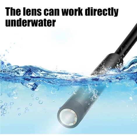 Caméra D'inspection Endoscope Endoscope Sans Fil Caméra D'inspection WiFi Endoscope HD 1200P étanche IP68 Serpent Tube Caméra Cable Semi-rigide Pour IOS 5 Caméra D'inspection Endoscope Endoscope Sans Fil Caméra D'inspection WiFi Endoscope HD 1200P étanche IP68 Serpent Tube Caméra Cable Semi-rigide Pour IOS – Image 5