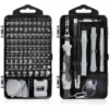 115 En 1 Tournevis Precision Kit Tools, Portable Kit Tournevis De Précision Magnétique Tournevis Outils De Réparation Pour Ordinateur/Laptop/iPhone/Lunettes/Montre/Smartphone (Gris)