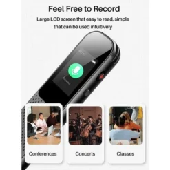 32Go Dictaphone, Qualité Sonore HD Enregistreur Numérique -Promos Brico Forte Boutique 97672462 3