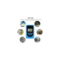 Enregistreur De Température Et D'humidité Thermomètre Et Hygromètre électroniques Bleus Livré Sans Pile (bleu) -Promos Brico Forte Boutique 98417206 3