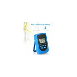 Enregistreur De Température Et D'humidité Thermomètre Et Hygromètre électroniques Bleus Livré Sans Pile (bleu) -Promos Brico Forte Boutique 98417206 4