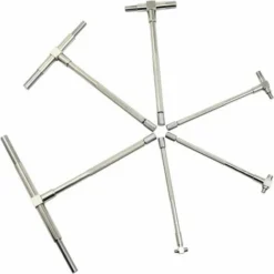 6PCS Précision Télescopique Jauge, 8-150 Mm Micromètre Interne Mesure Alésage Kit, Argent, Six Pièces, Lilaris -Promos Brico Forte Boutique 98426194 3