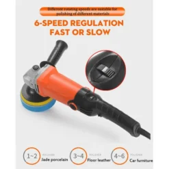 Ponceuse Orbitale Tampon De Polisseuse Automatique Rotative électrique Ple De Machine De Polissage 9 Ponceuse Orbitale Tampon De Polisseuse Automatique Rotative électrique Ple De Machine De Polissage -Promos Brico Forte Boutique 98450551 5