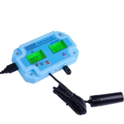 BF Détecteur D'eau Professionnel 3 En 1 PH/EC/TEMP Mètre LCD Numérique Multi-paramètres Moniteur De Qualité De L'eau Multifonction Testeur De Qualité De L'eau Multi-paramètres, Prise UE, Bleu -Promos Brico Forte Boutique 98596299 3