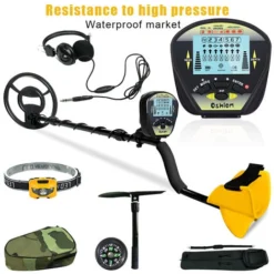 Mda1 Détecteur De Métaux Orange Inclus Casque, Sac, Fer -Promos Brico Forte Boutique 98771203 2