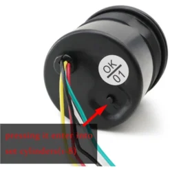 Jauge De Tachymètre Avec Support Noir Pour Voiture Automatique 2 '' 52 Mm 0-8000 Tr/min Lumière LED Bleue - Le Noir - Le Noir 9 Jauge De Tachymètre Avec Support Noir Pour Voiture Automatique 2 '' 52 Mm 0-8000 Tr/min Lumière LED Bleue - Le Noir - Le Noir -Promos Brico Forte Boutique 99373451 5