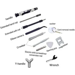 Tournevis De Precision 115 En 1 Pour Telephone Kit De Reparation Magnetiques, Aimant Mini Tournevis Pour Lunettes Iphone Xiaomi Montre Jeu De Tournevis Jaune -Promos Brico Forte Boutique 99373532 5