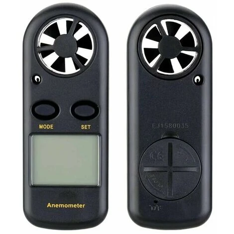 Mini Anémomètre Numérique LCD Vitesse Du Vent Mesure De La Température De La Vitesse De L'air Avec Rétro-éclairage 2 Mini Anémomètre Numérique LCD Vitesse Du Vent Mesure De La Température De La Vitesse De L'air Avec Rétro-éclairage – Image 2