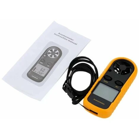Mini Anémomètre Numérique LCD Vitesse Du Vent Mesure De La Température De La Vitesse De L'air Avec Rétro-éclairage 3 Mini Anémomètre Numérique LCD Vitesse Du Vent Mesure De La Température De La Vitesse De L'air Avec Rétro-éclairage – Image 3