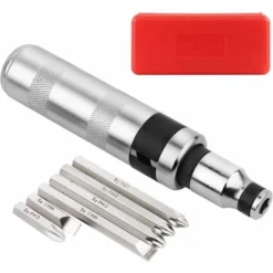 Tournevis A Frapper 8 Pièces Tournevis à Frapper Professionnel Avec Embouts Carrés Conducteurs 1/2"